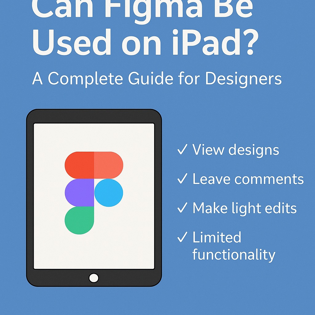 can figma be used on ipad