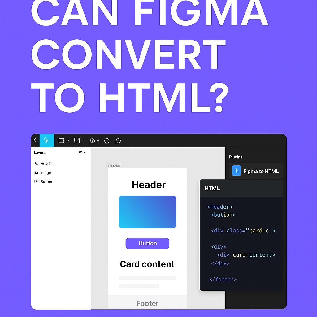 Can Figma Convert&nbsp;HTML
