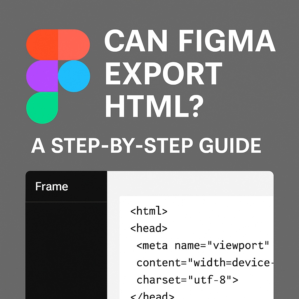 Can Figma Export HTML