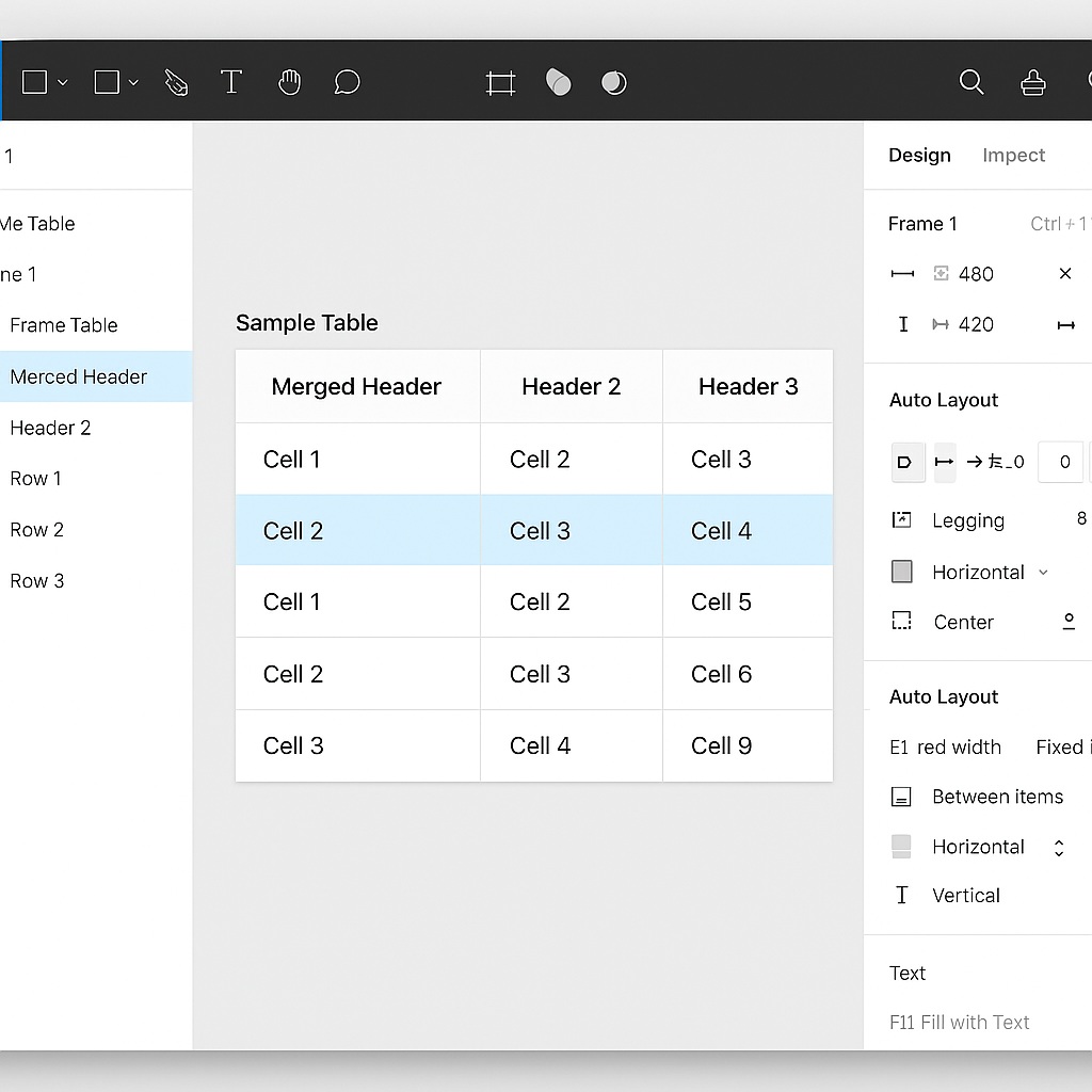 Can I Merge Tables in Figma