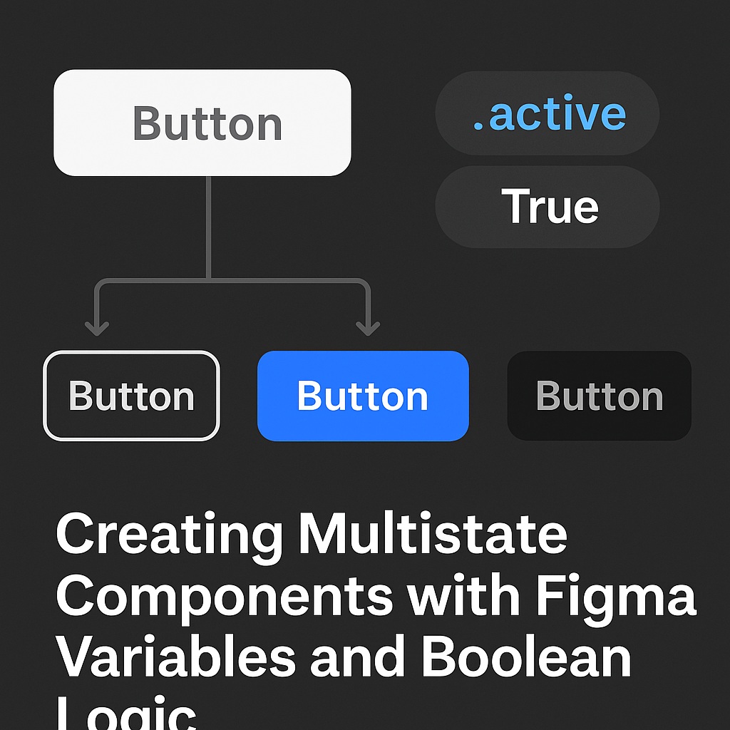 Creating Multistate Components with Figma Variables and Boolean Logic