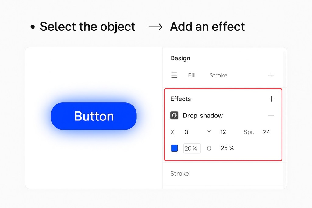 How to Add a Glow Effect in Figma