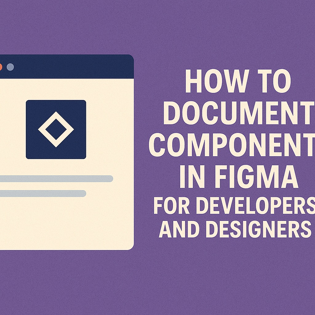 How to Document Components in Figma for Developers and&nbsp;Designers