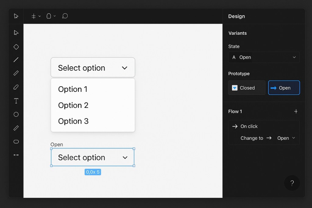 How to Make a Dropdown Menu in&nbsp;Figma