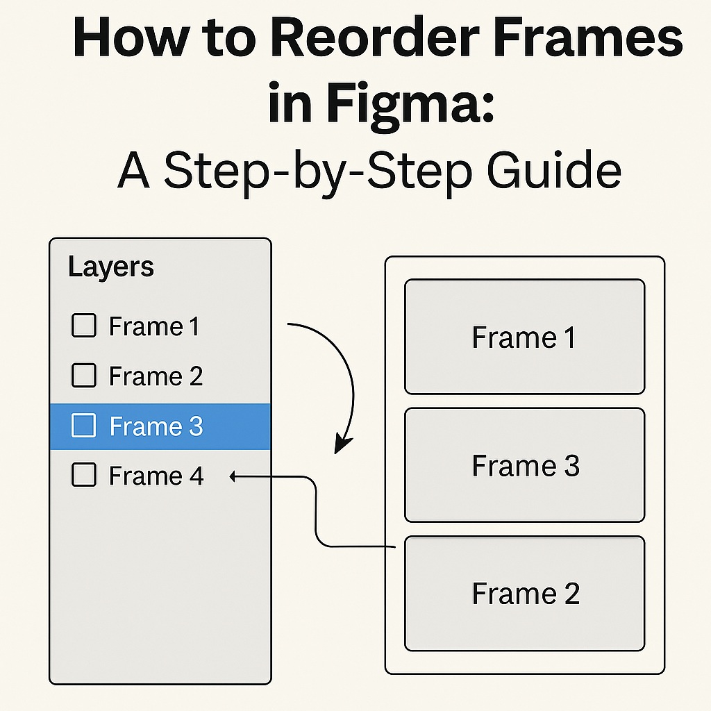 How to Reorder Frames in&nbsp;Figma
