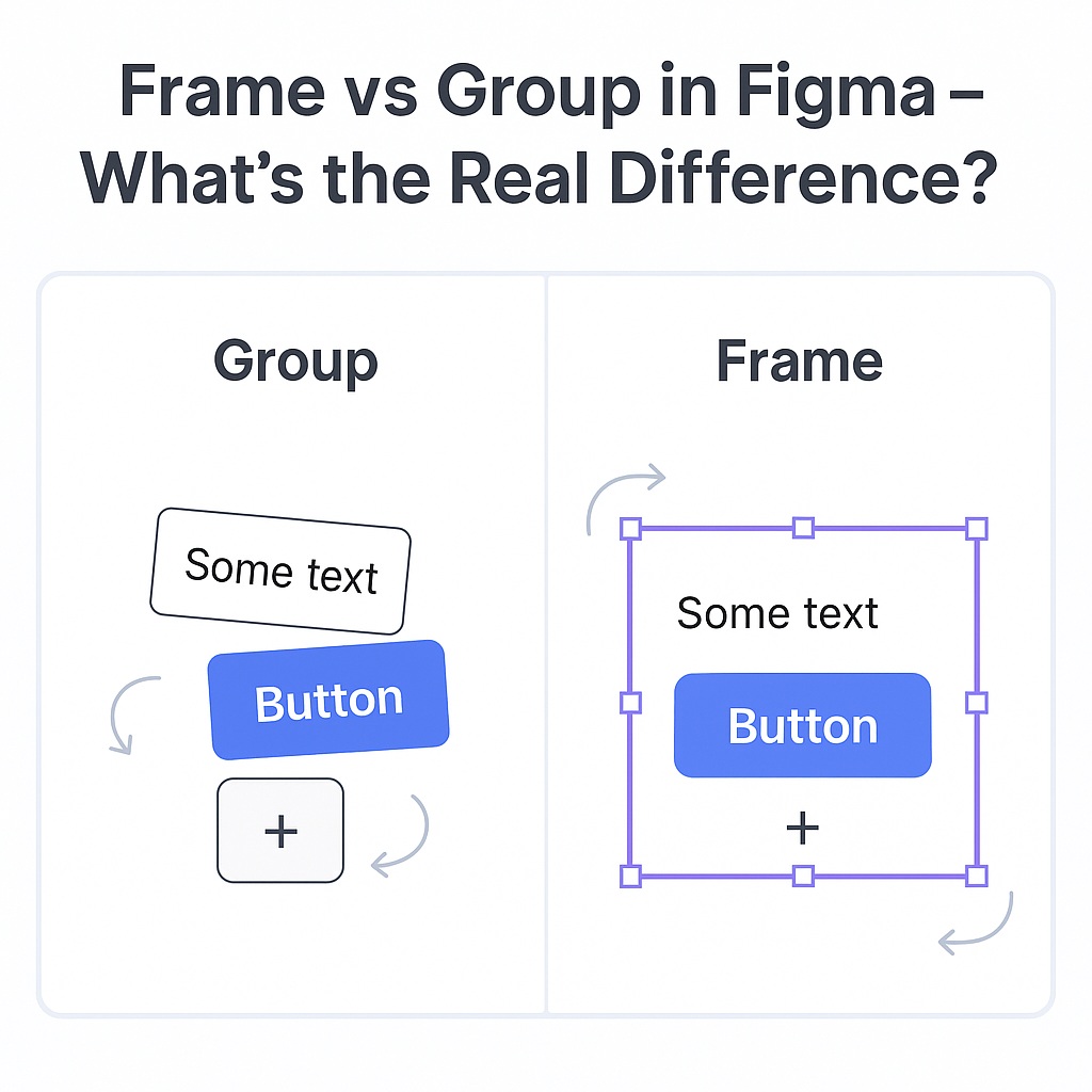 What Is the Difference Between Frame and Group in Figma